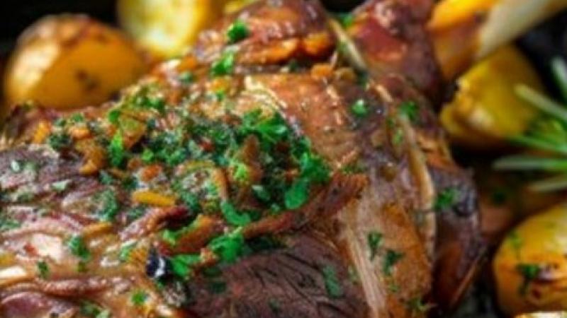 Meat with Herbs